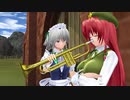 ［東方ＭＭＤ紙芝居］紫苑が霊夢に恩返しをするために手作りチョコを作るようです！