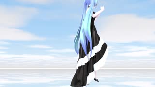 【MMD】MDを使った物理演算のテスト（クロスシミュレーション）