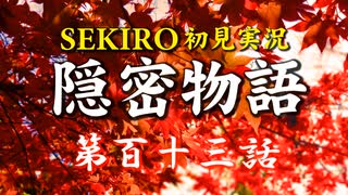 【初見】隻狼SEKIRO実況／隠密物語【PS4】第百十三話