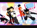 【MMD】カニ頭+王子で「FREELY TOMORROW」【サイヤの日2020】
