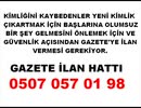 Kimliğimi Kaybettim 2020, Ne Yapmam Lazım, Ne Yapmalıyım, Ne Yapmam Gerekiyor, Ne Yapabilirim