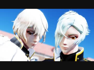 【MMD】髭切さんと膝丸くんでシュガーヘイト♪