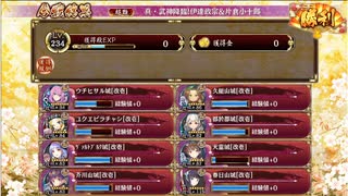 城プロ：RE 真・武神降臨！伊達政宗＆片倉小十郎 超難 ３特別戦功同時取得編成