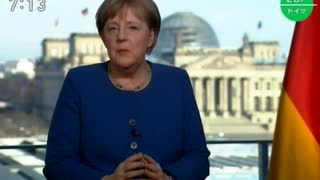 メルケル首相:第二次大戦後最大の危機...武漢肺炎ウイルス世界に蔓延！