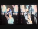 「MEGA39's」で、原曲（ミク）と男性視点（KAITOカバー）の「白い雪のプリンセスは」を合わせてみた