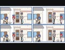 【動く4コマまんが】『ねじ巻きじかけの気持ち』　⑧　なつく　オリジナル音楽とラクガキ