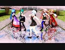 【.LIVE】電脳少女シロとチームhooseでBAAM【MMD】