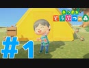 【実況】たのしい無人島生活始めました #1【あつまれどうぶつの森】