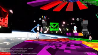 ジャンプして音楽を楽しんだマヤ歴人類滅亡の日PV風 in #clusterVR 2020/3/20深夜