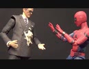 スパイダーマンが新しいスーツで大活躍！！