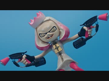 【Splatoon2】ヒメセンパイとヒーローマニューバー作ってみた【反復横とび】
