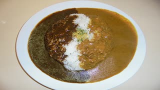 [飯動画]　薬膳カレー大盛　「あんくる　北方店」