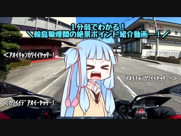 【1分弱車載祭】１分弱で分かる！輪島狼煙間絶景ポイント紹介動画【輪島・狼煙】