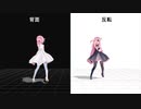 【ダンス練習用MMD】アンヘル【反転背面】