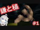 【Minecraft】共産趣味的なサバイバル動画です-アカいマインクラフト#1【ボイスロイド実況】