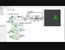 Logisimでスプライトを動かしてみるテスト