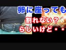 卵に座っても、割れない？クッションが家にきたー！早速卵に座ってみる動画！　Gゼロクッション　コパ・コーポレーション