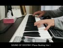 SOUND OF DESTINY (Piano Backing Ver.) 弾いてみた。