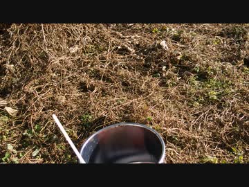 ゴミを処分するだけの動画