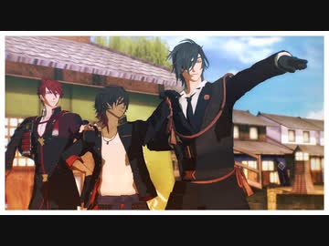 【MMD刀剣乱舞】妄想疾患■ガール【大包平・大倶利伽羅・燭台切光忠】