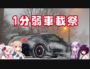 【1分弱車載祭】Z34北海道気まぐれドライブそのβ【そらゆかきりつい実況】【VOICEROID車載】