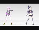 【MMDホロライブ】紫咲シオンと猫又おかゆのWAVE