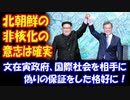 【海外の反応】 韓国の 文在寅政権 「北朝鮮の 非核化の意志は確実」と 断言していたが、 国際社会を相手に “偽りの保証”をした格好。