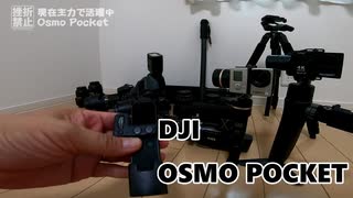 現在主力で活躍中 Osmo Pocket