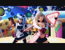 【もちぷろMMD】カラフル×メロディ【九重このの＆雨町わたげ】