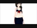 【MMD】Tda式白露四姉妹水着 時雨 Sexy Walk
