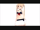 【MMD】Tda式白露四姉妹水着 村雨 Sexy Walk