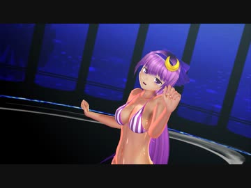 【東方MMD】パチュリーにアスノヨゾラ哨戒班を踊ってもらった