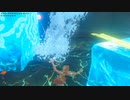 依頼を受けて、シェモ・ラタの祠の上昇する水位に氷柱を埋めてみた