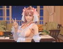 DoAX Venus Vacation :: Honoka Birthday Extra Episode 2020 (Jewel Aquamarine SSR) with lotions