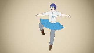 【手描】青柳帝在轉圈而已【オンエア!】