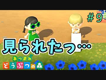 【あつまれ どうぶつの森】フレンドに野外トイレ中を見られた…！＃9