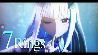 【にじさんじMMD】リゼ・ヘルエスタ/7Rings【水中】