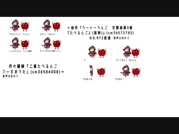 二重フーガひかくのうた