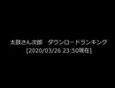 太鼓さん次郎DLランキング[R2.3.26　23:50時点]　Part1[21位まで]