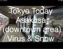 This Sunday, March 29th in Tokyo, around 10-00 - Asakusa, downtown Virus & Snow