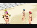 【MMD】Reゼロ＆To LOVEる～ヒビカセ～水着