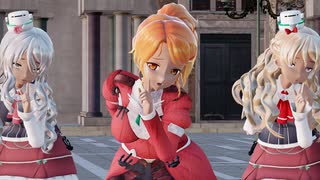 【Ray-mmd】赤崎艦隊がサンマルコ広場でGimme×Gimme