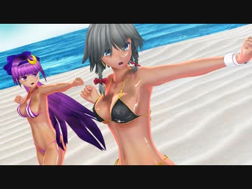 【東方MMD】咲夜さんとパチュリーにロンリーガールを踊ってもらった