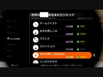 本日の運動結果16