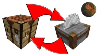 【マインクラフト】自動ブロック置換装置 Block swapper CBW アンディマイクラ (Minecraft JE 1.15.2)