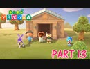 無人島で気ままに生活！【あつまれ どうぶつの森part13】
