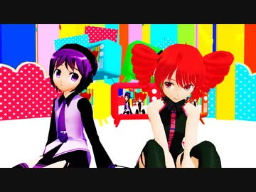【重音テト誕生祭】デフォ子と時報ちゃん改変重音テトでマトリョシカ