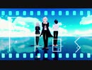 【ダンガンロンパMMD】flos【狛枝、日向、七海】