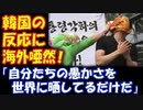 【海外の反応】 韓国への 輸出管理 厳格化に対する 韓国側の反応が 子供じみていると 話題に 「韓国はおかしい」