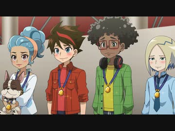 爆丸アーマードアライアンス　第1話　謎の少年／ゴールド爆丸ファロル